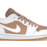 Jordan 1 Low Hemp White