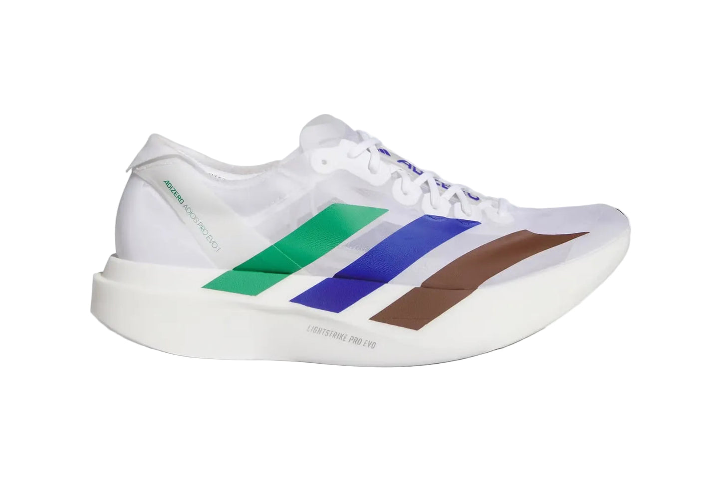 ADIZERO ADIOS PRO EVO1 - WHITE “Earth” (Pronta entrega)