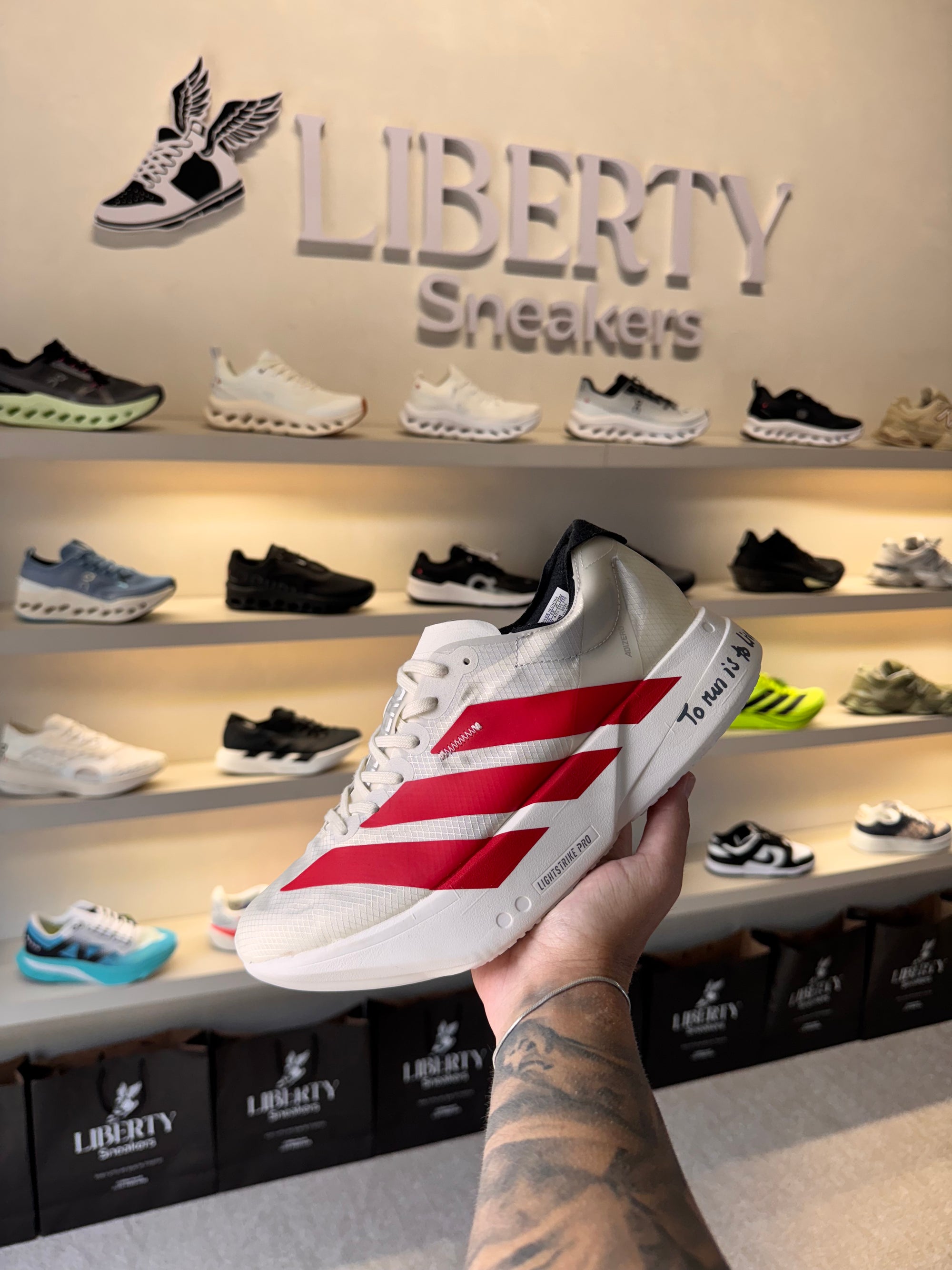 ADIZERO ADIOS PRO4 “TO RUN IS TO LIVE”