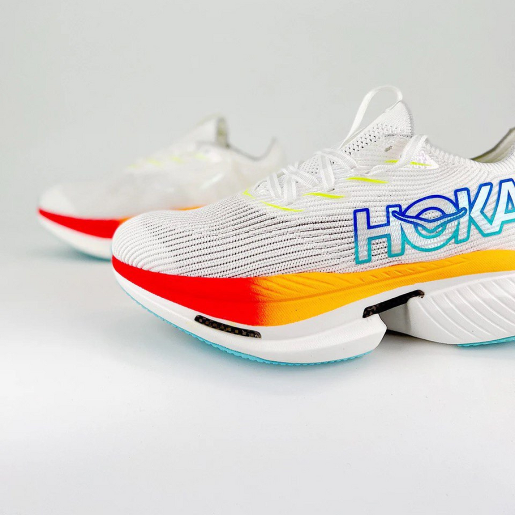 Hoka Cielo X1 Unissex - Frost/Cerise