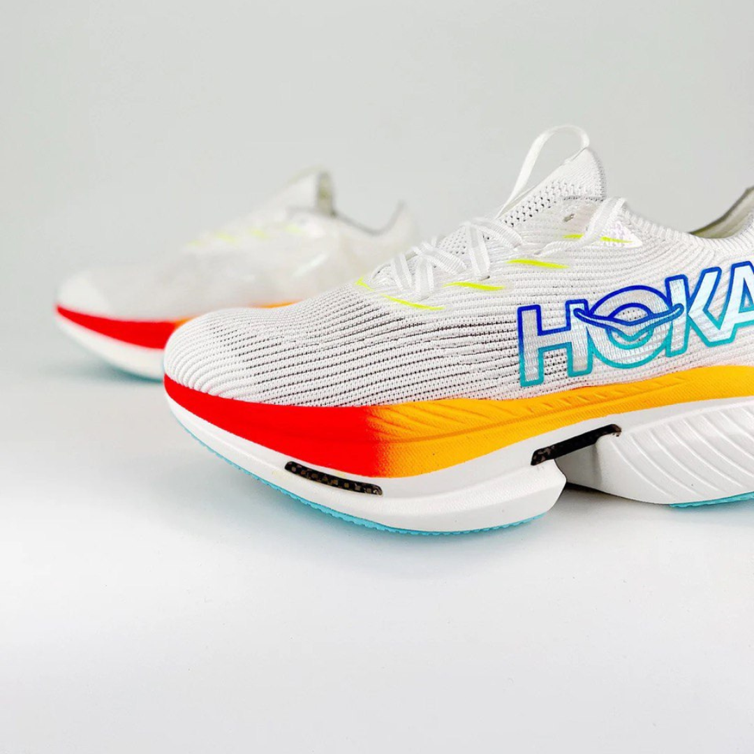Hoka Cielo X1 Unissex - Frost/Cerise