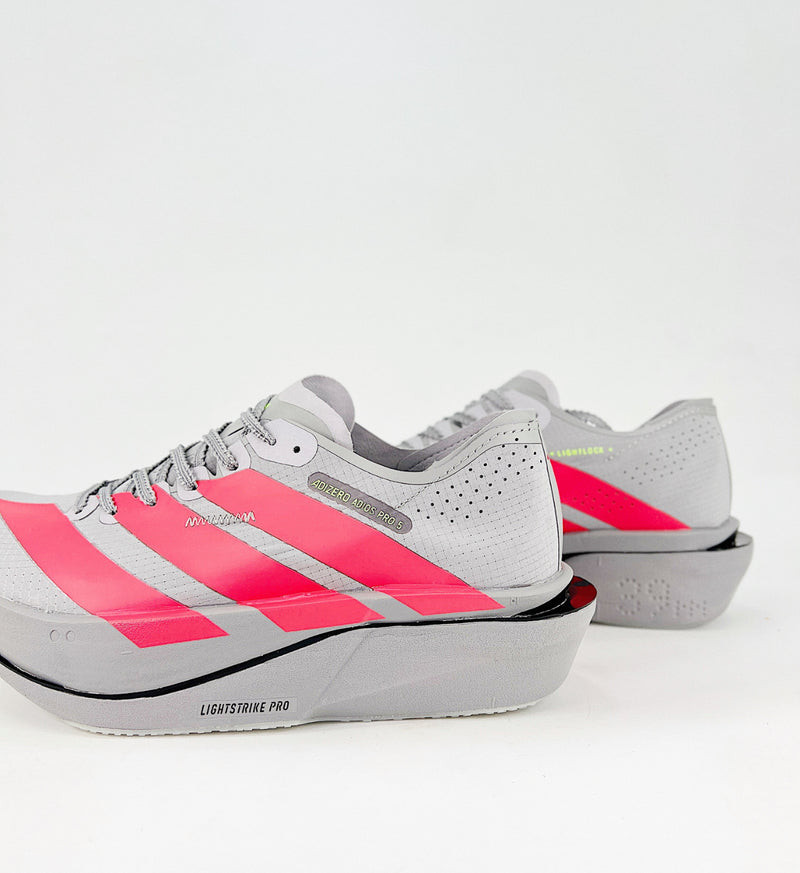 ADIZERO ADIOS PRO 5 - SILVER RED