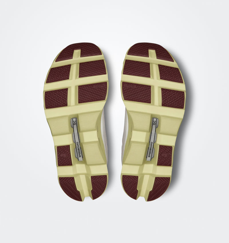 On Cloudmonster “Frost | Acacia”