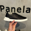 Zegna SECONDSKIN Triple Stitch de Couro (PRONTA ENTREGA)