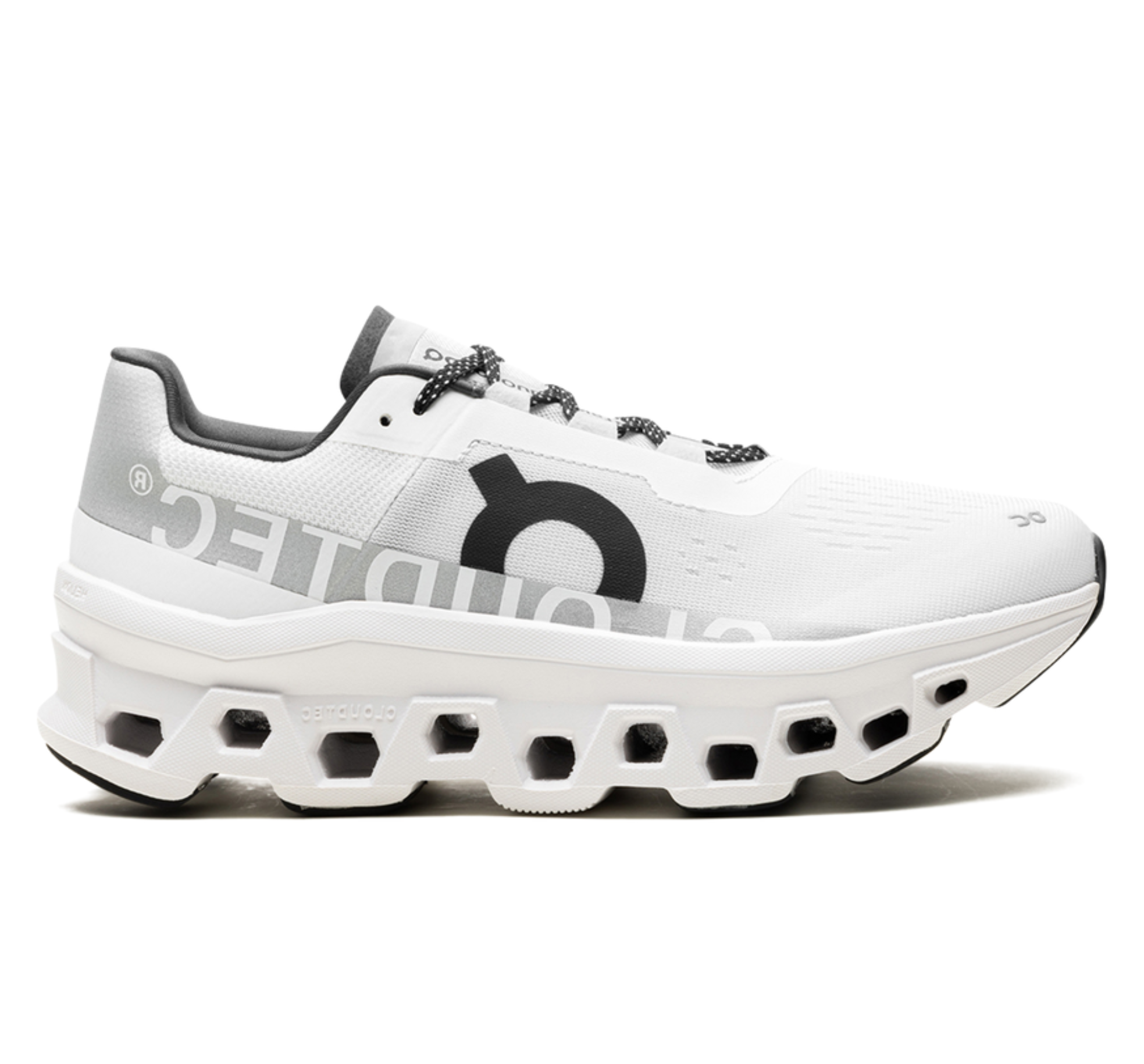 On Cloudmonster 2 "All White"