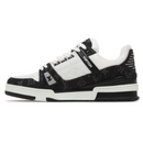 Tênis Louis Vuitton Trainer Denim Noir