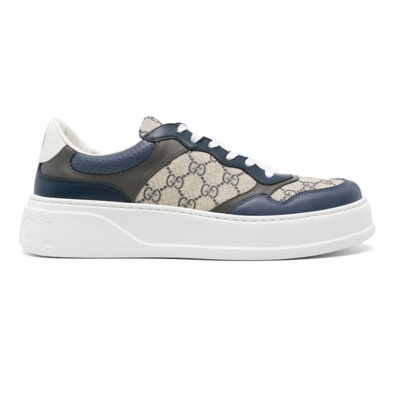 Sneaker Gucci GG Supreme Chunky Azul