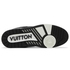 Tênis Louis Vuitton Trainer Denim Noir