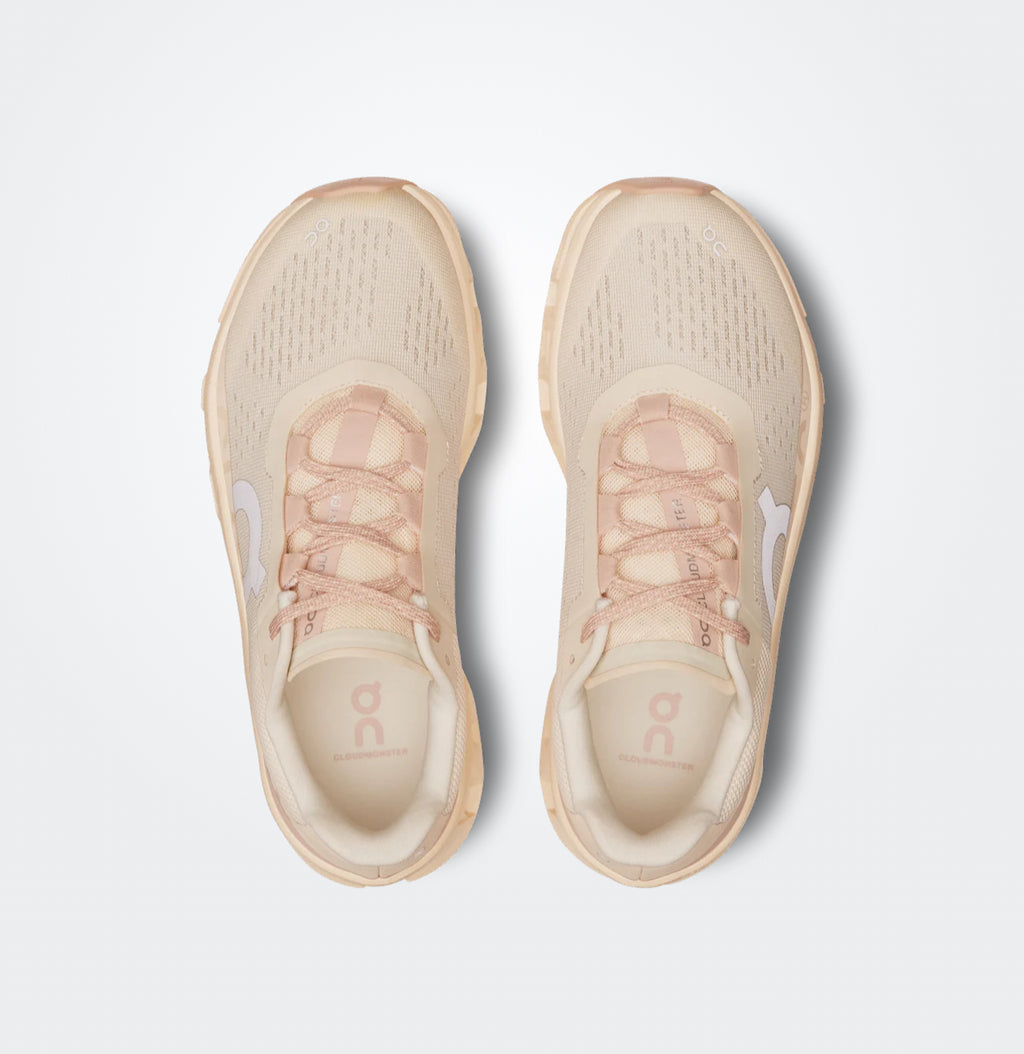 On Cloudmonster “Moon | Fawn”