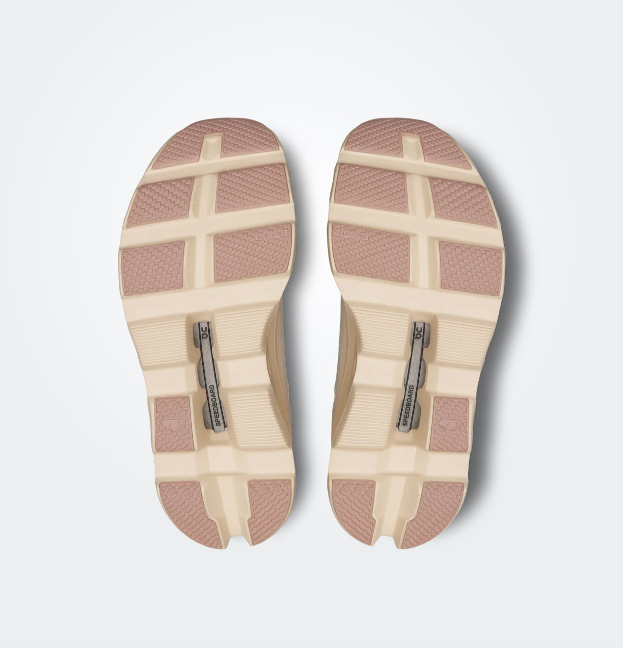 On Cloudmonster “Moon | Fawn”