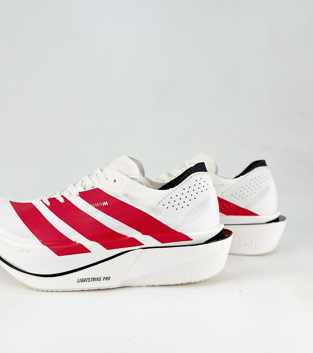 ADIZERO ADIOS PRO 5 - WHITE/RED