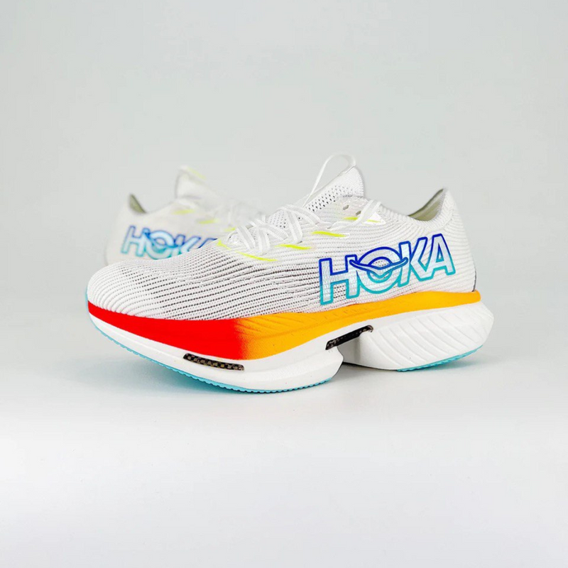 Hoka Cielo X1 Unissex - Frost/Cerise