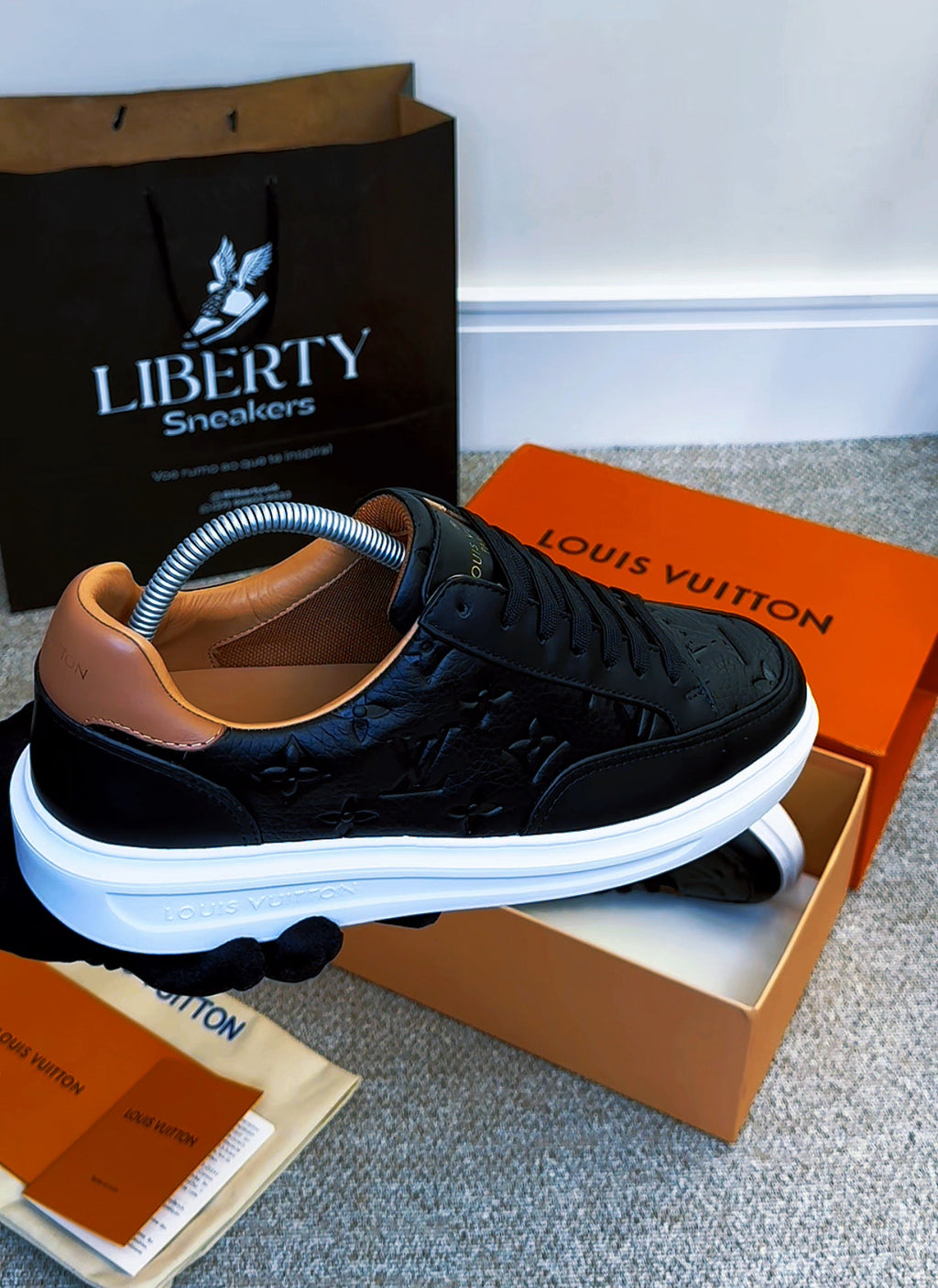 Sneaker Louis Vuitton Beverly Hills Black