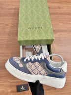 Sneaker Gucci GG Supreme Chunky Azul