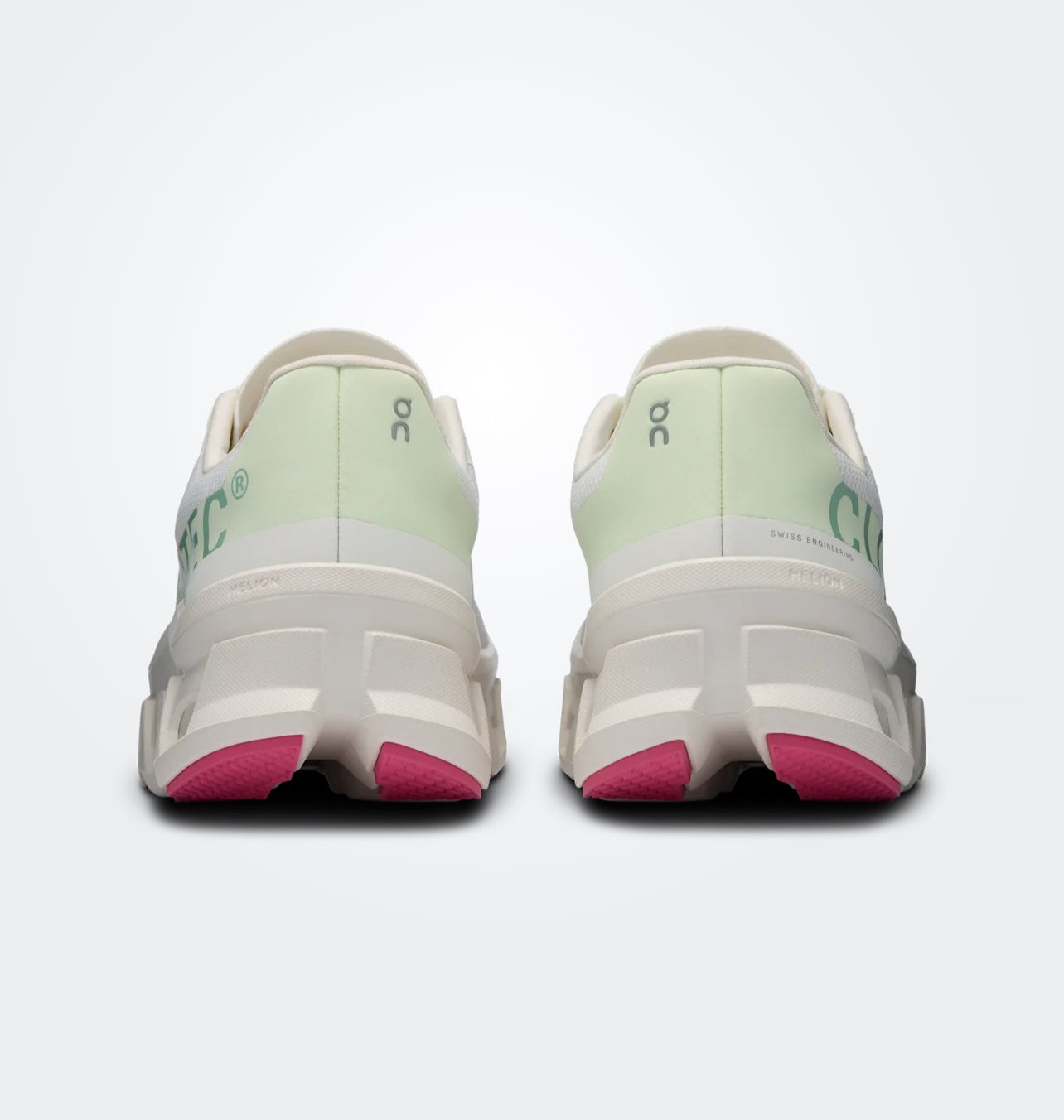 On Cloudmonster “White | Lima”