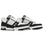 Tênis Louis Vuitton Trainer Denim Noir