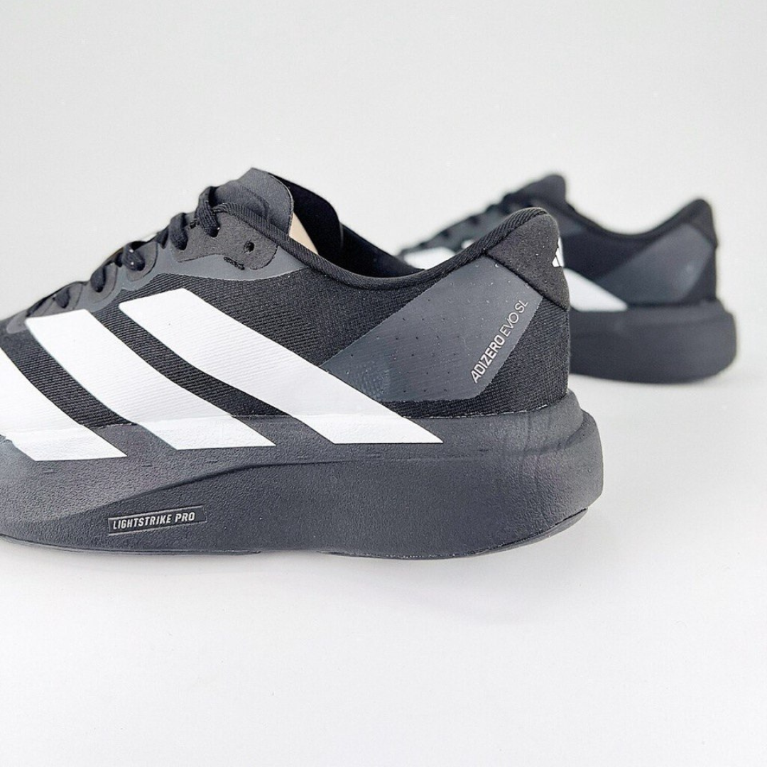 Adidas Adizero EVO SL - Preto/Branco        (Pronta Entrega)