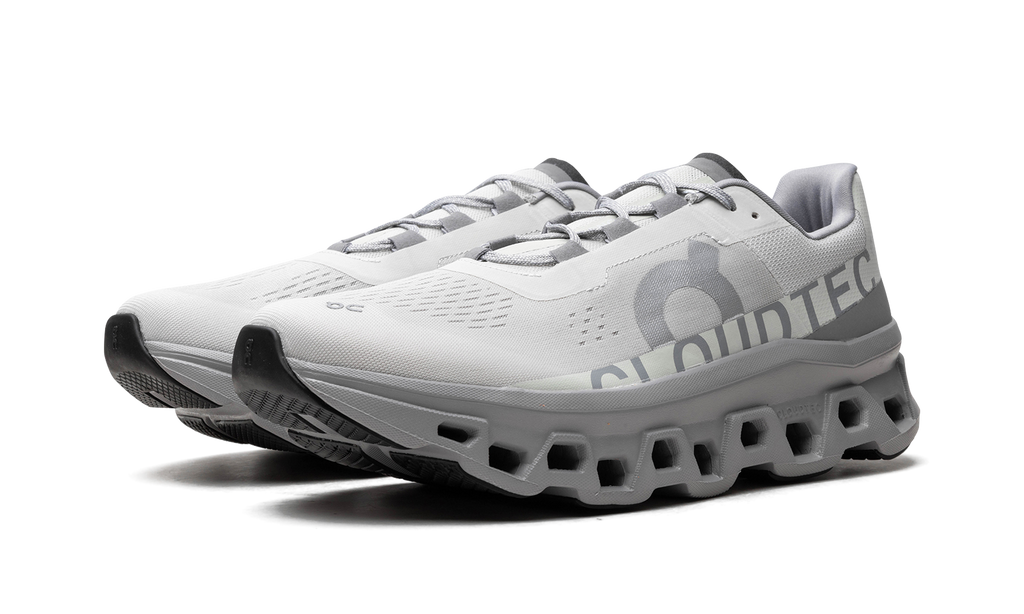 On Cloudmonster "Ice | Alloy"