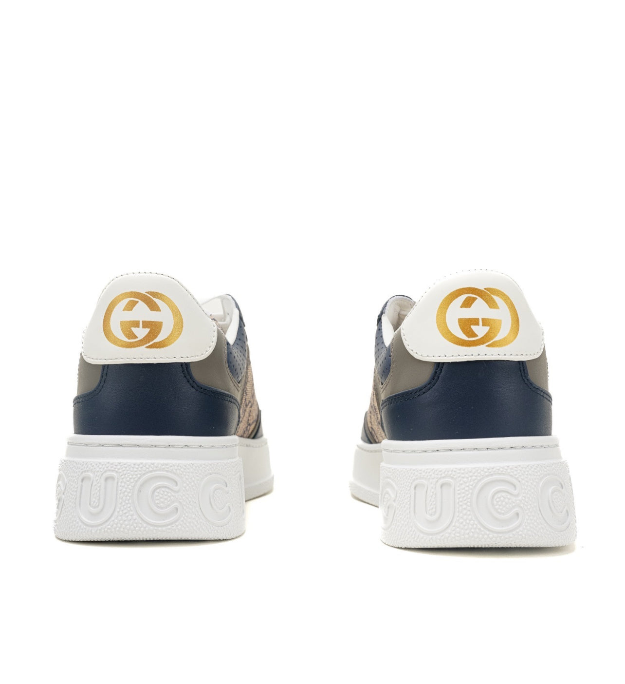 Sneaker Gucci GG Supreme Chunky Azul