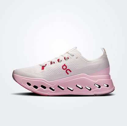 On Cloudsurfer Max                   Ivory | Peony