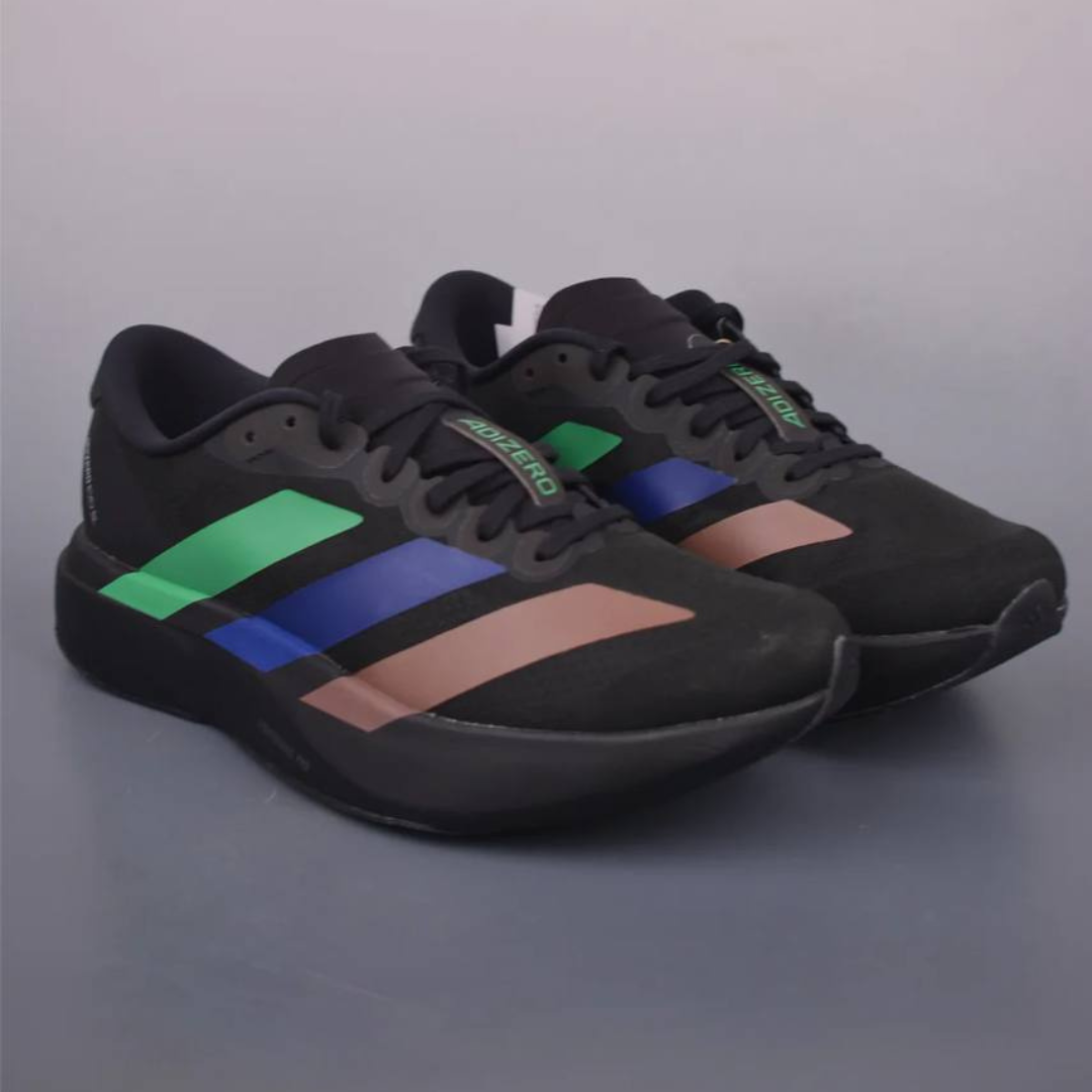 Adidas Adizero EVO SL - Preto/Verde/Azul/Marrom