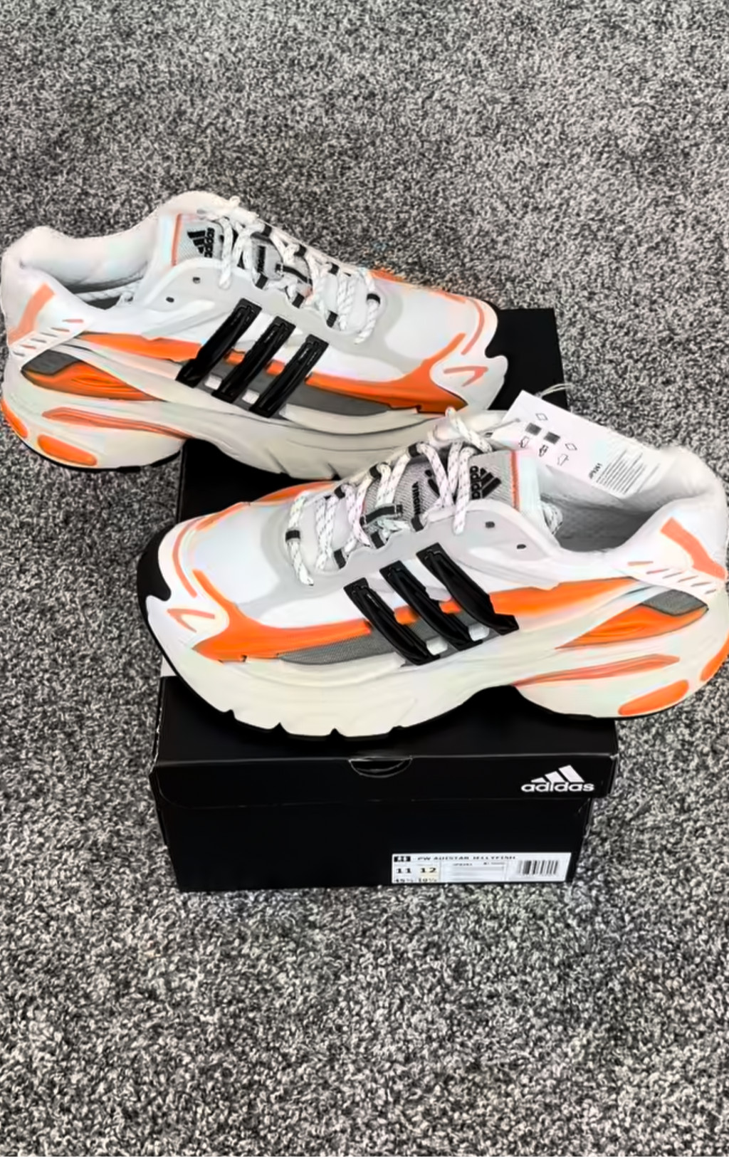 Adidas Virginia Adistar Jellyfish x Pharrell Williams Olive Orange