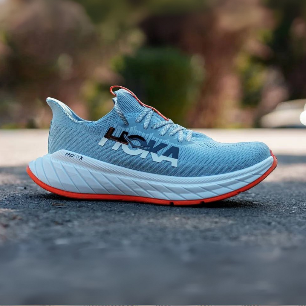 Hoka Carbon X3 - Azul/Vermelho
