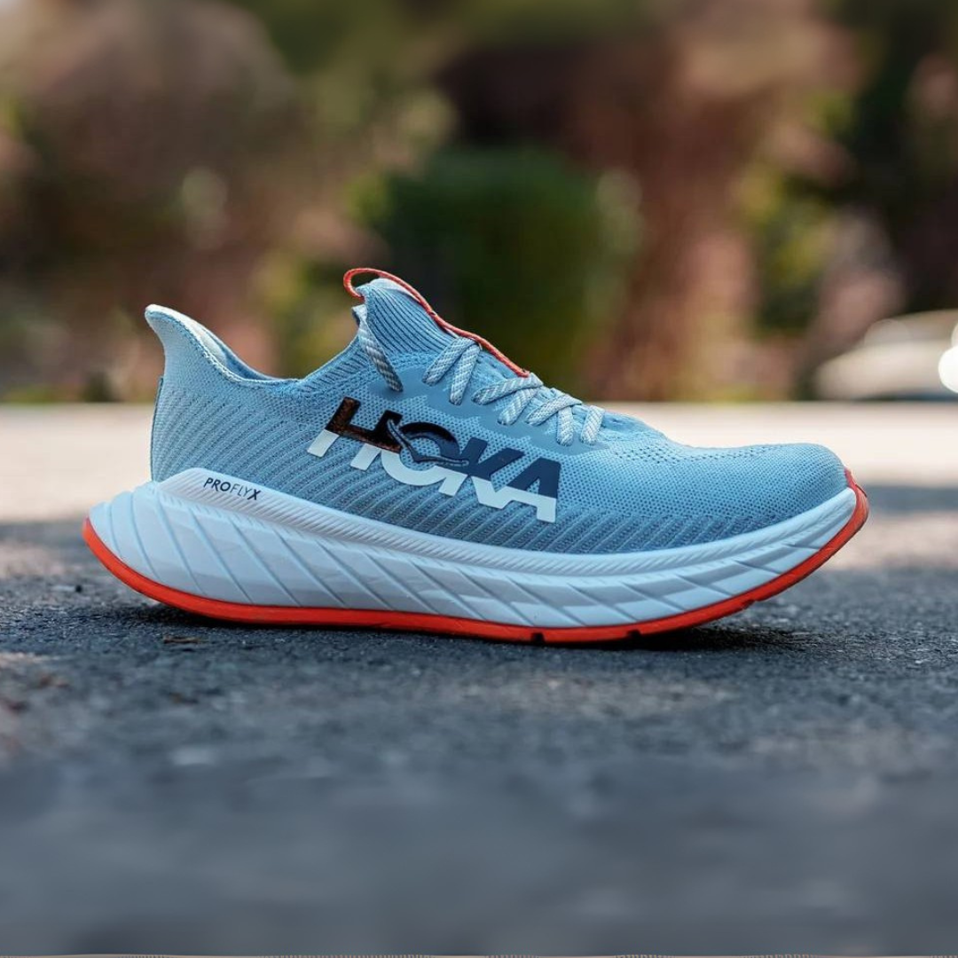 Hoka Carbon X3 - Azul/Vermelho
