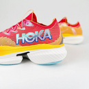 Hoka Cielo X1 Unissex - Cerise/Solar Flare