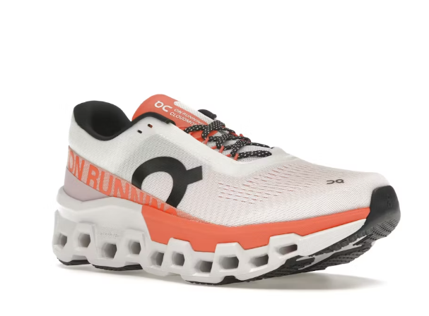 On Cloudmonster “Undyed | Flame”