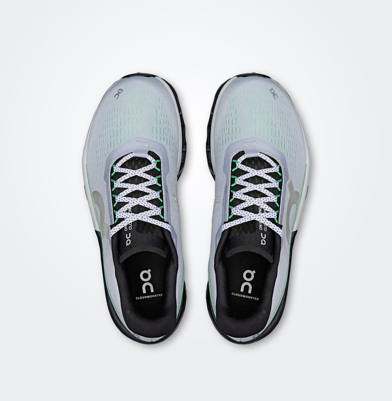 On Cloudmonster 2 “Nimbus | Arctic”