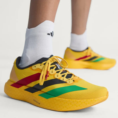 Adidas Adizero EVO SL x Bob Marley Jamaica 26 “Bold Gold”