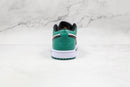 Jordan 1 Low White Black Mystic Green