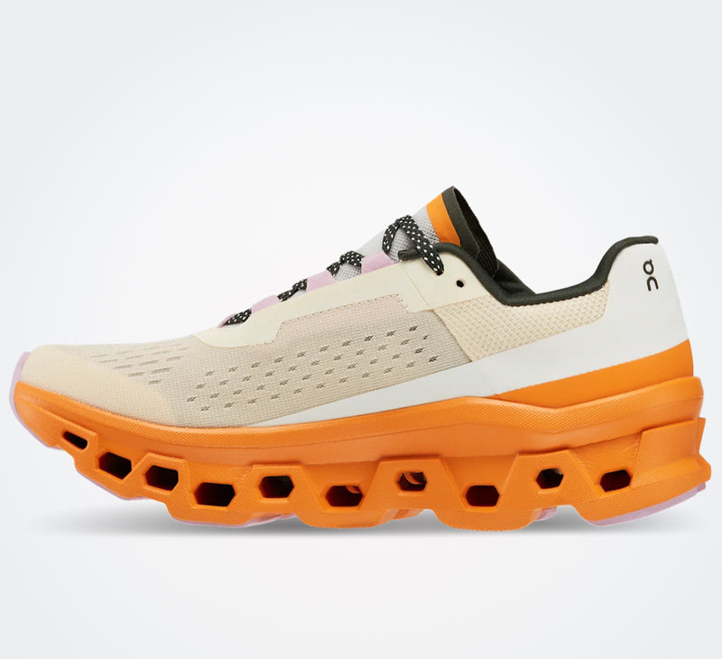 On Cloudmonster “Fawn | Turmeric”