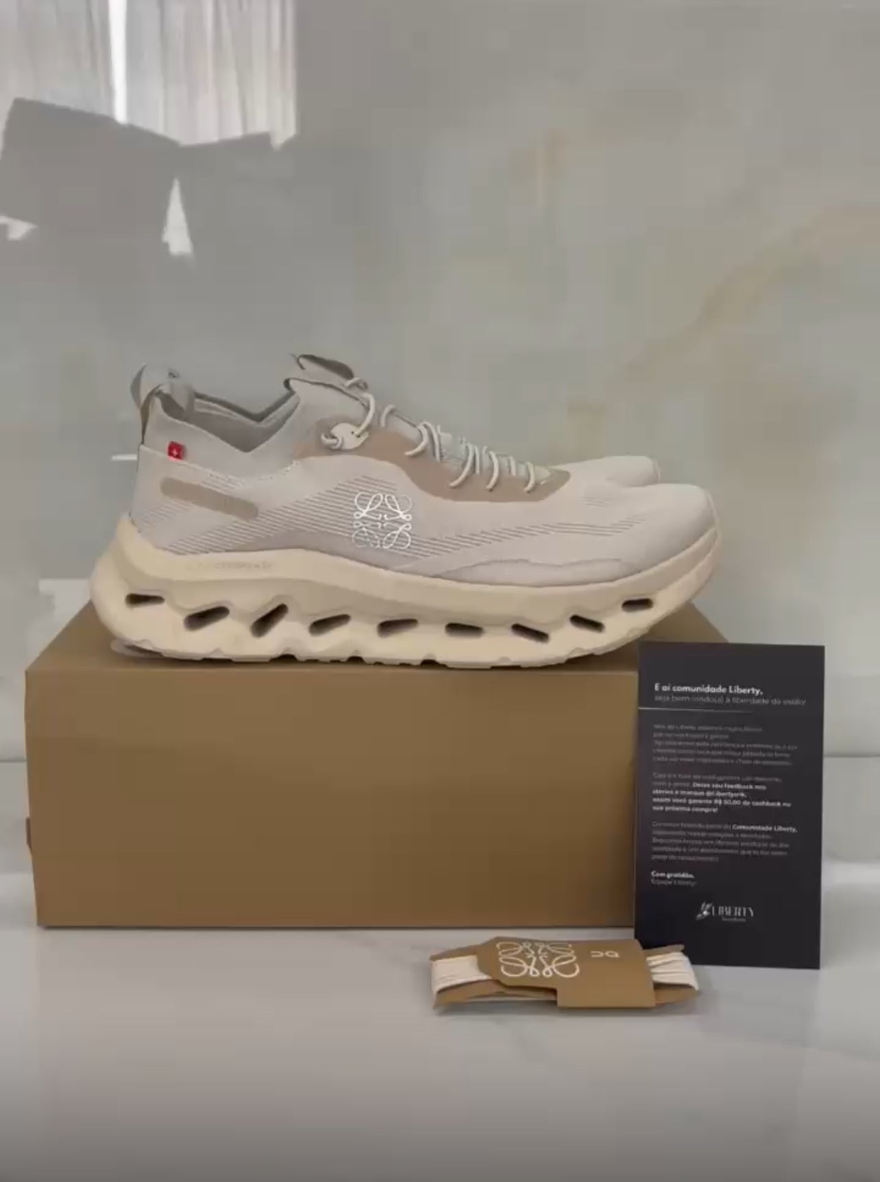 On Cloudtilt X LOEWE "SAND"