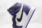 Jordan 1 Retro High Court Purple White