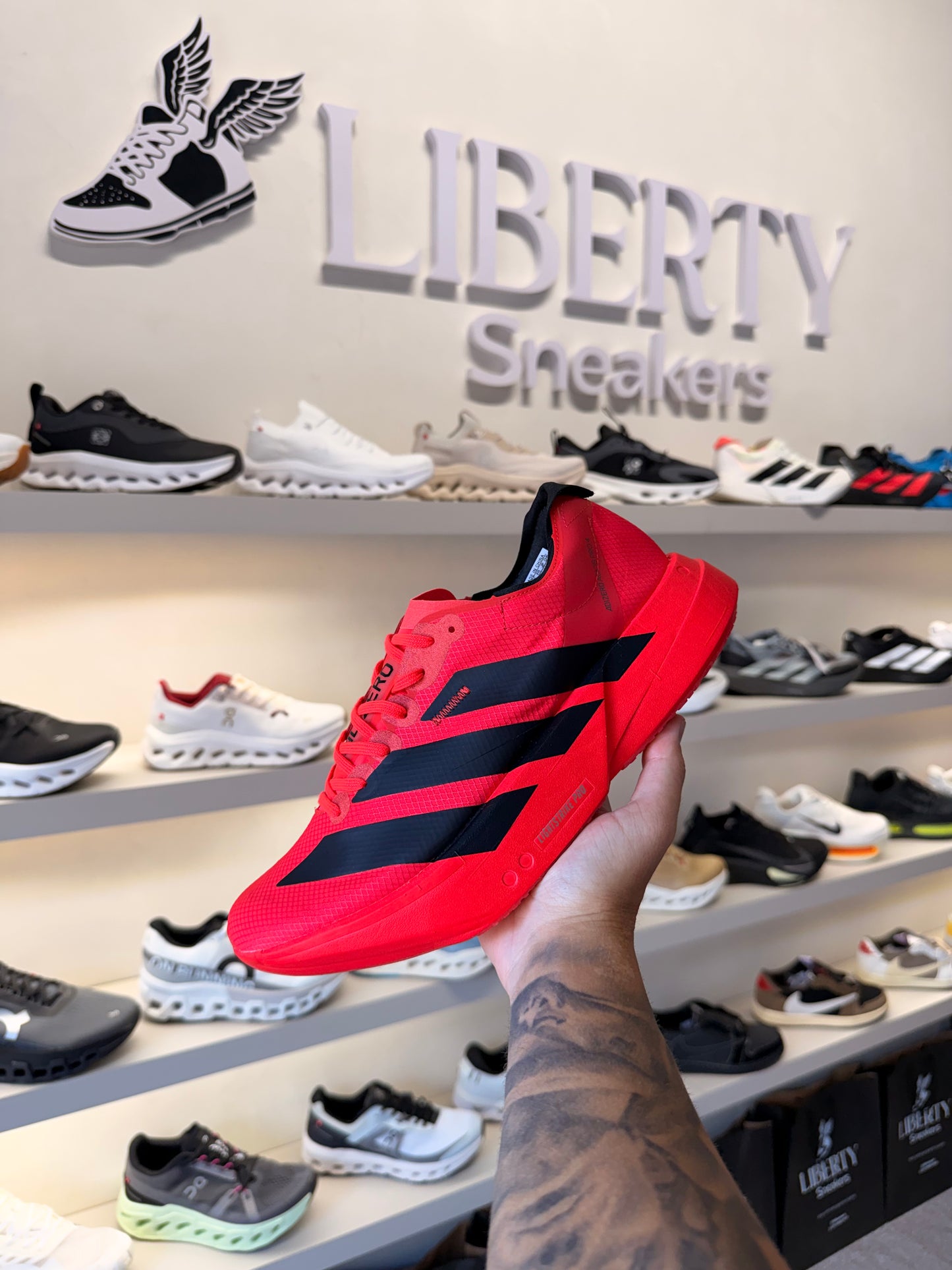 ADZERO ADIOS PRO4 RED  (Pronta Entrega)