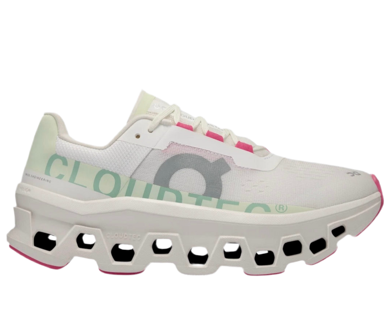 On Cloudmonster “White | Lima”