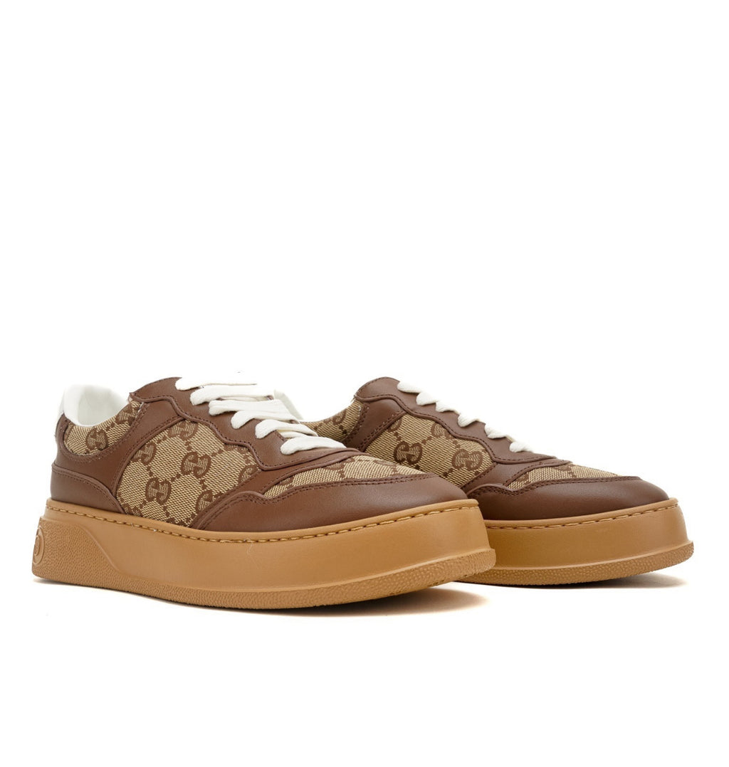 Sneaker Gucci GG Supreme Marrom