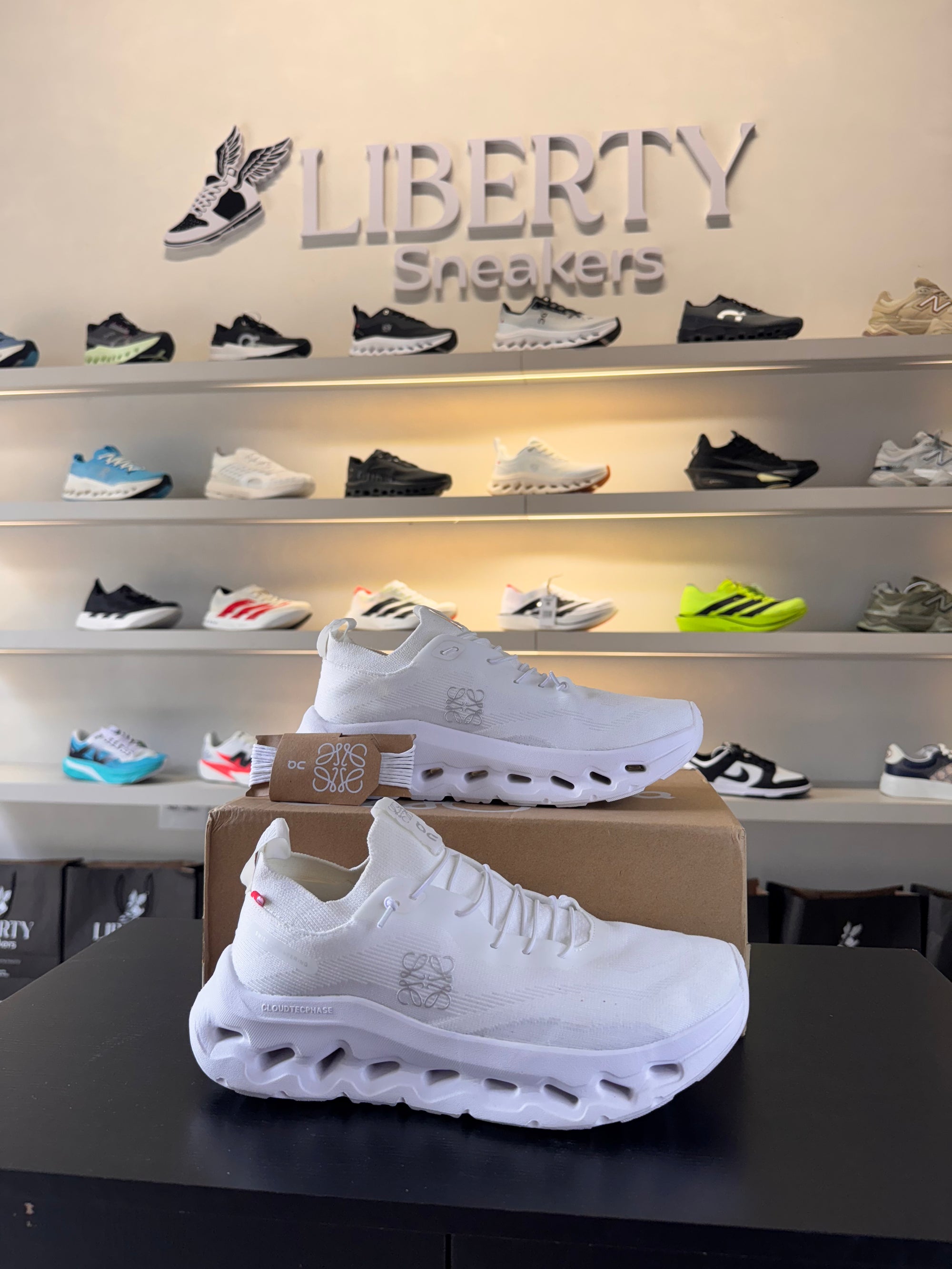 On Cloudtilt X LOEWE “ALL WHITE"