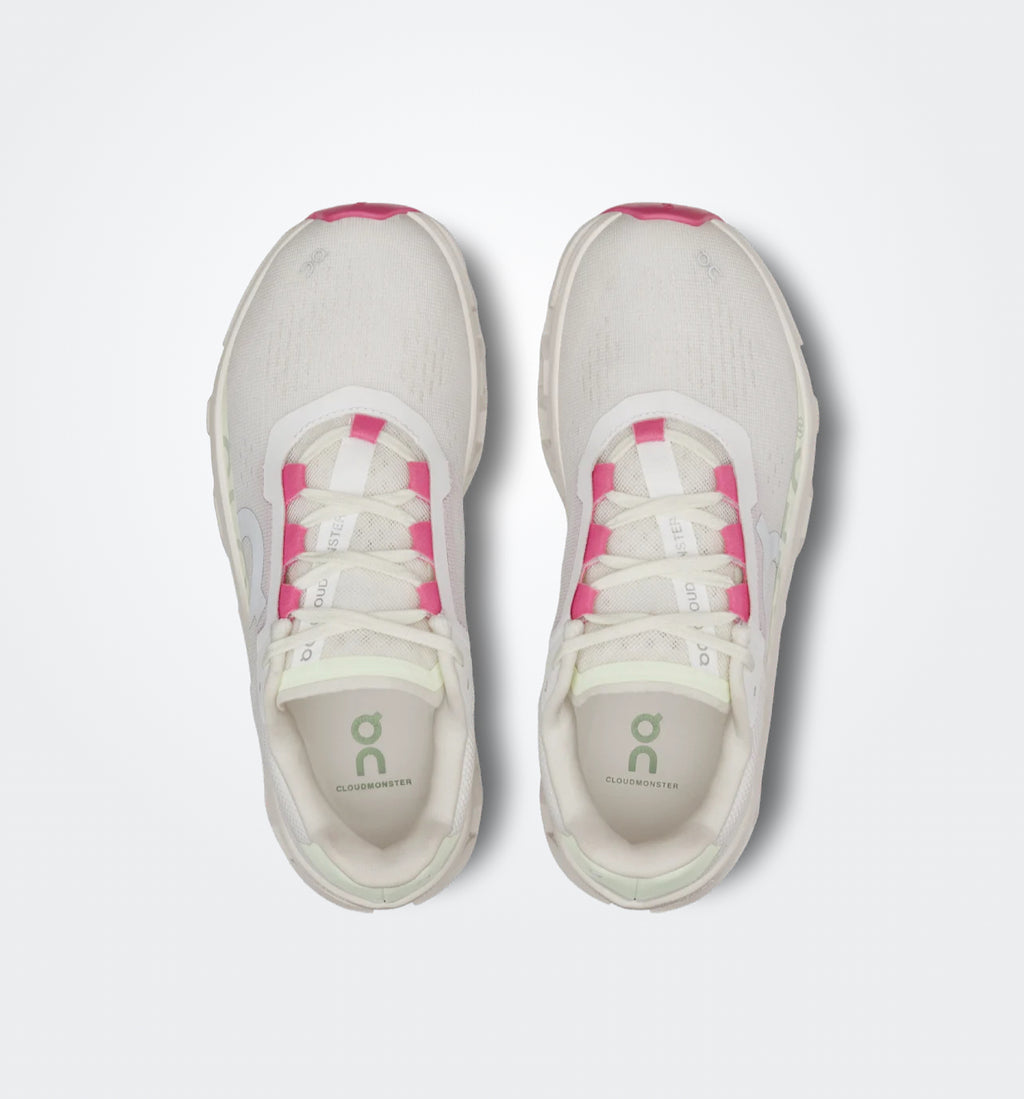 On Cloudmonster “White | Lima”