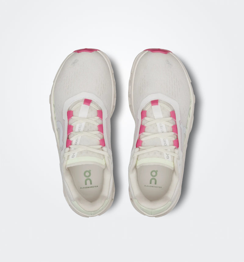 On Cloudmonster “White | Lima”