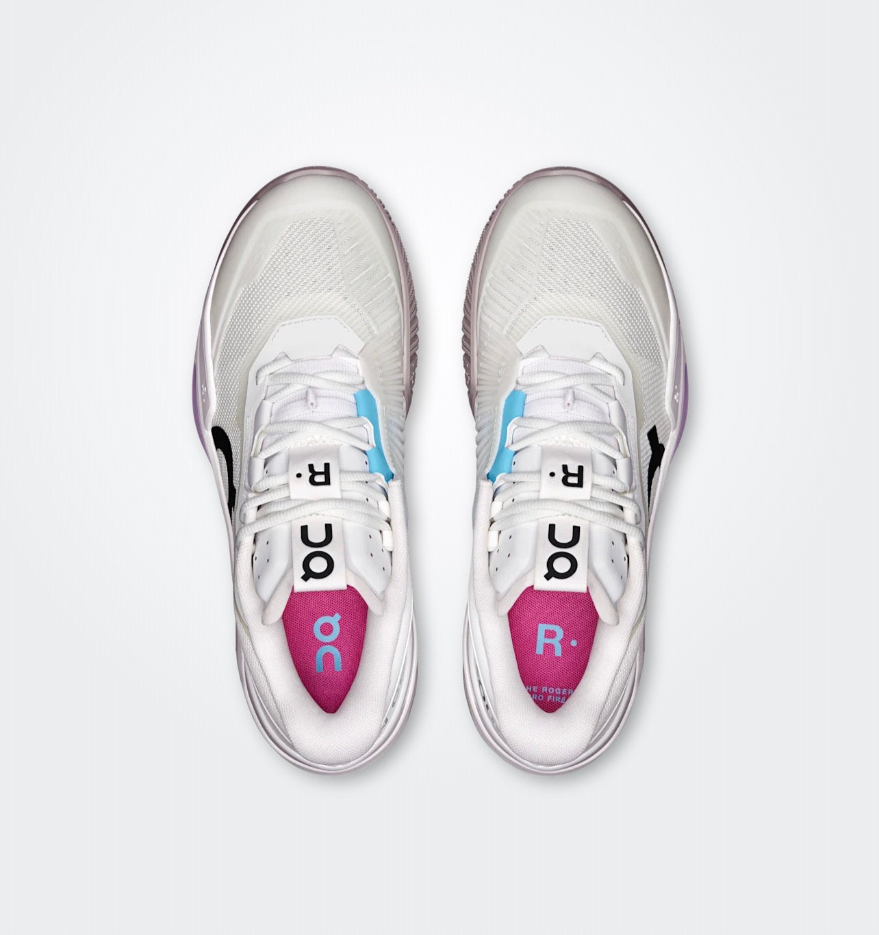 ON THE ROGER PRO FIRE        White | Pink