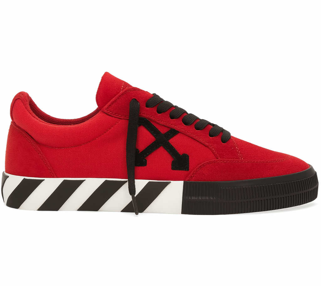 Off-White Vulcanized Red