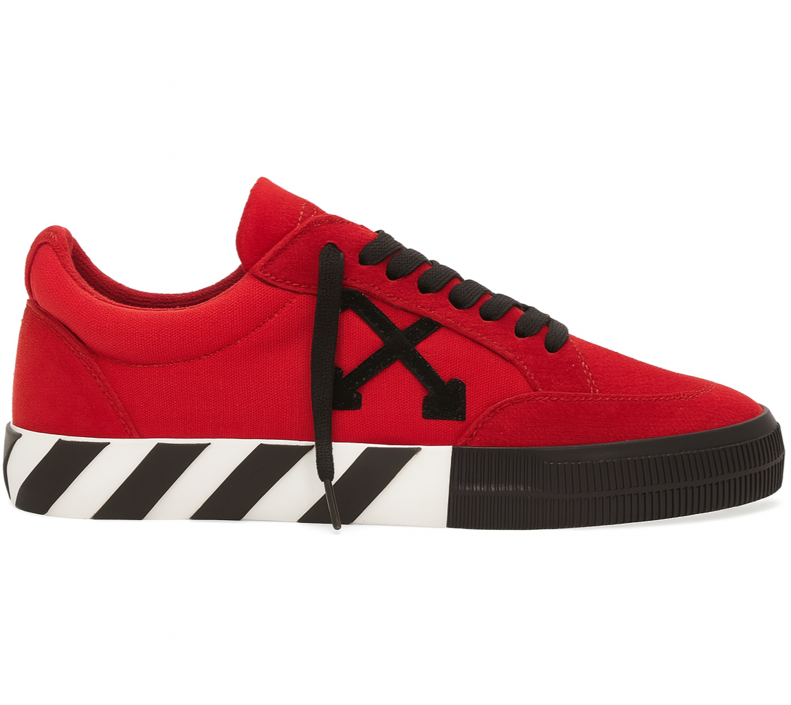 Off-White Vulcanized Red