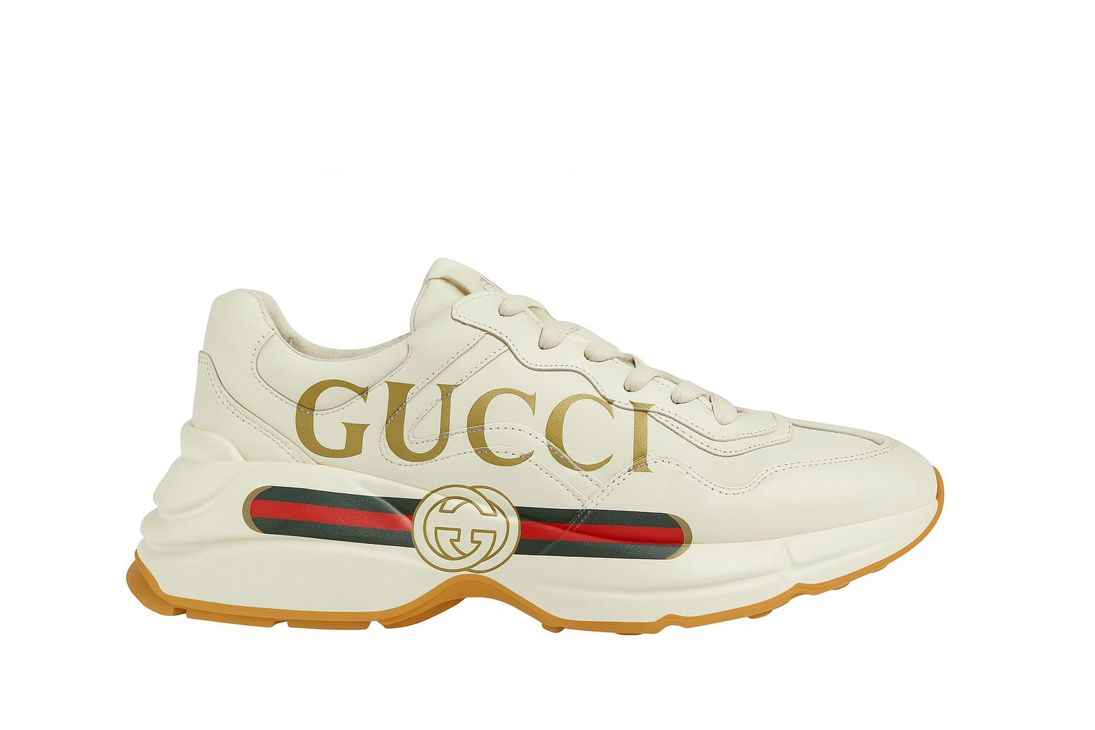 Sneaker Gucci Rhyton White