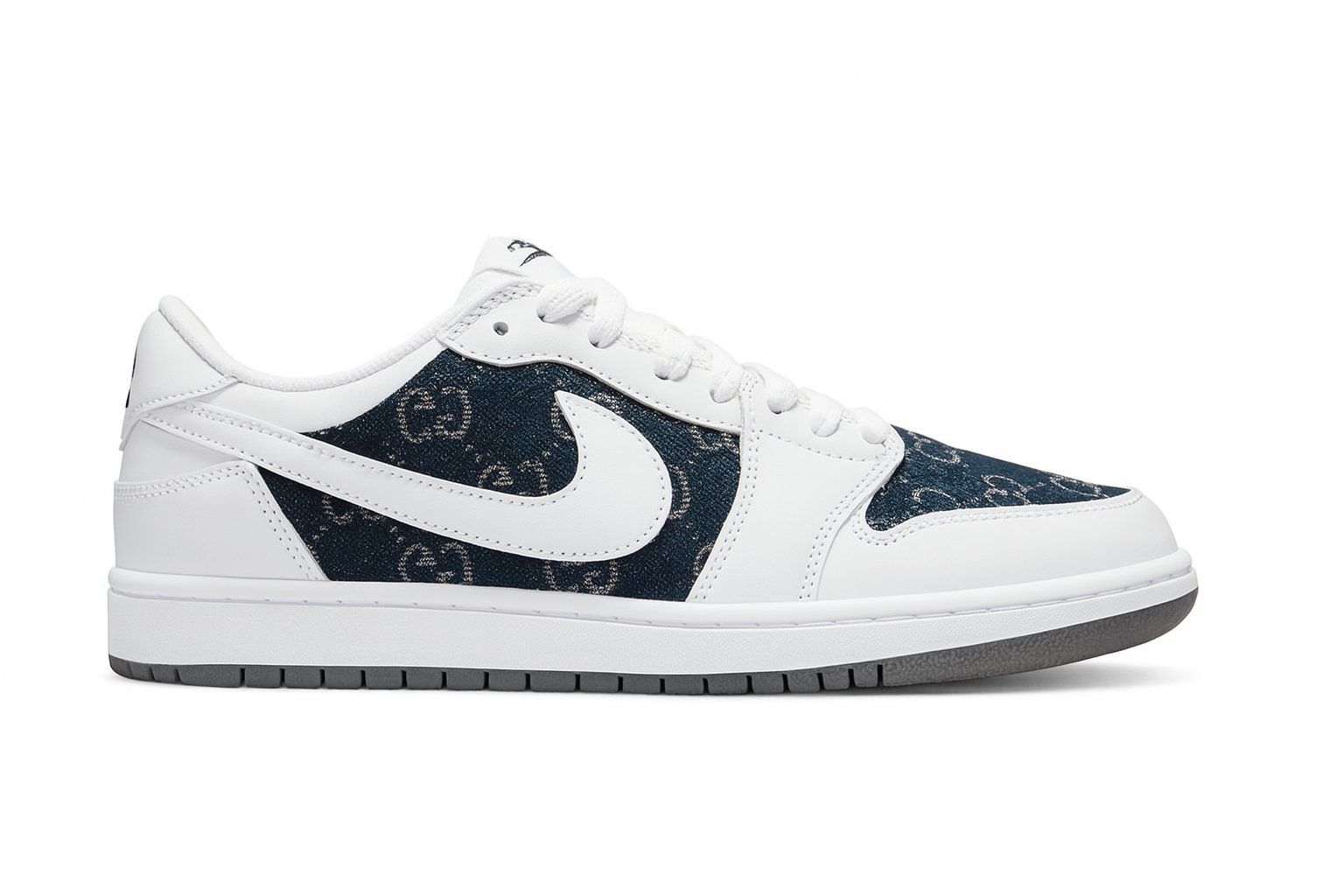 Gucci x Air Jordan 1 White/Blue