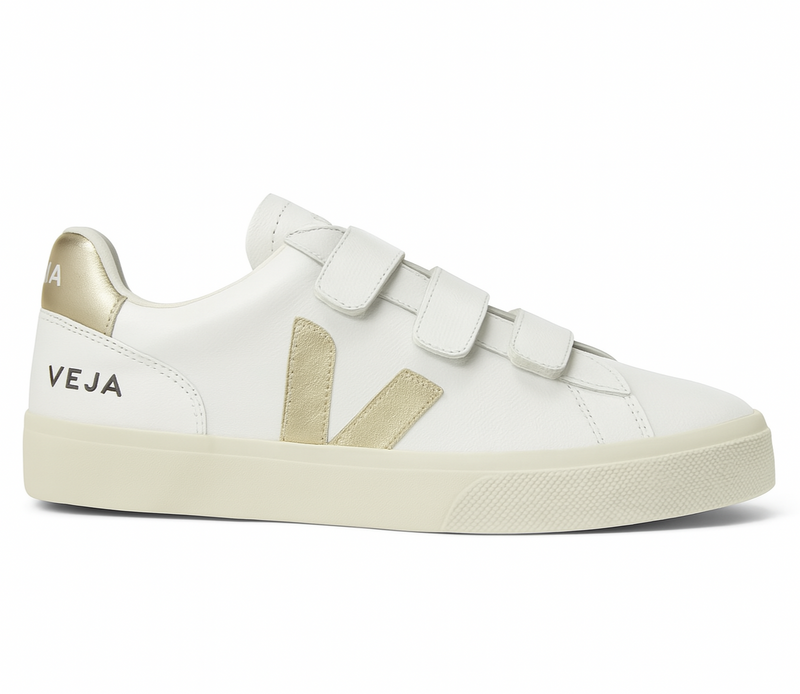 Tênis Veja Recife Chromefree White/Gold