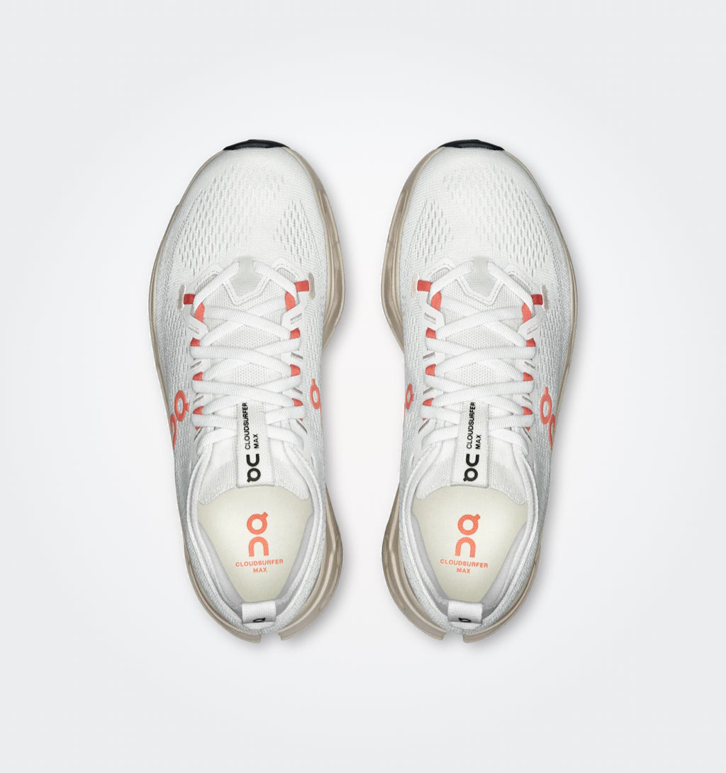 On Cloudsurfer Max “Ivory | Salmon”