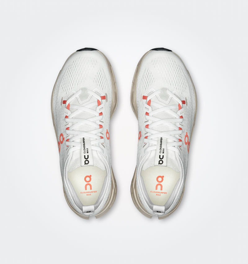 On Cloudsurfer Max “Ivory | Salmon”